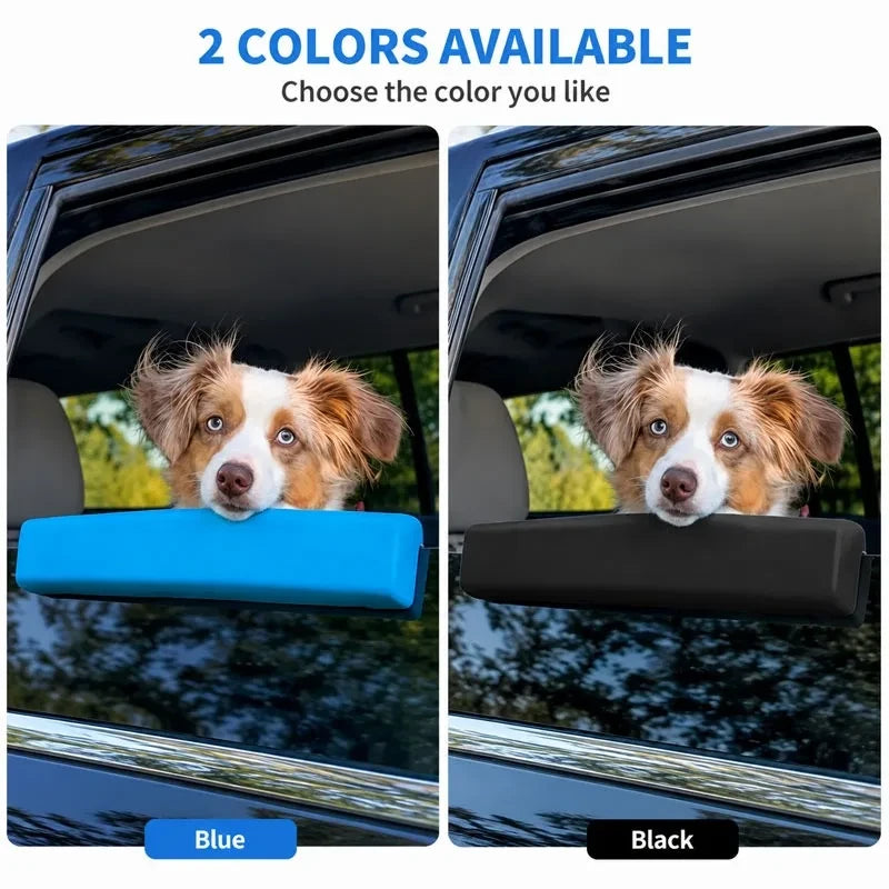 Almofada portátil em espuma macia, para proteger o queixo e as patas dos animais de estimação, na janela do carro.
