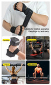 Luvas desportivas de treinamento para homens e  mulheres para  fitness e o ginásio - protege a mão, o  pulso, a  palma.