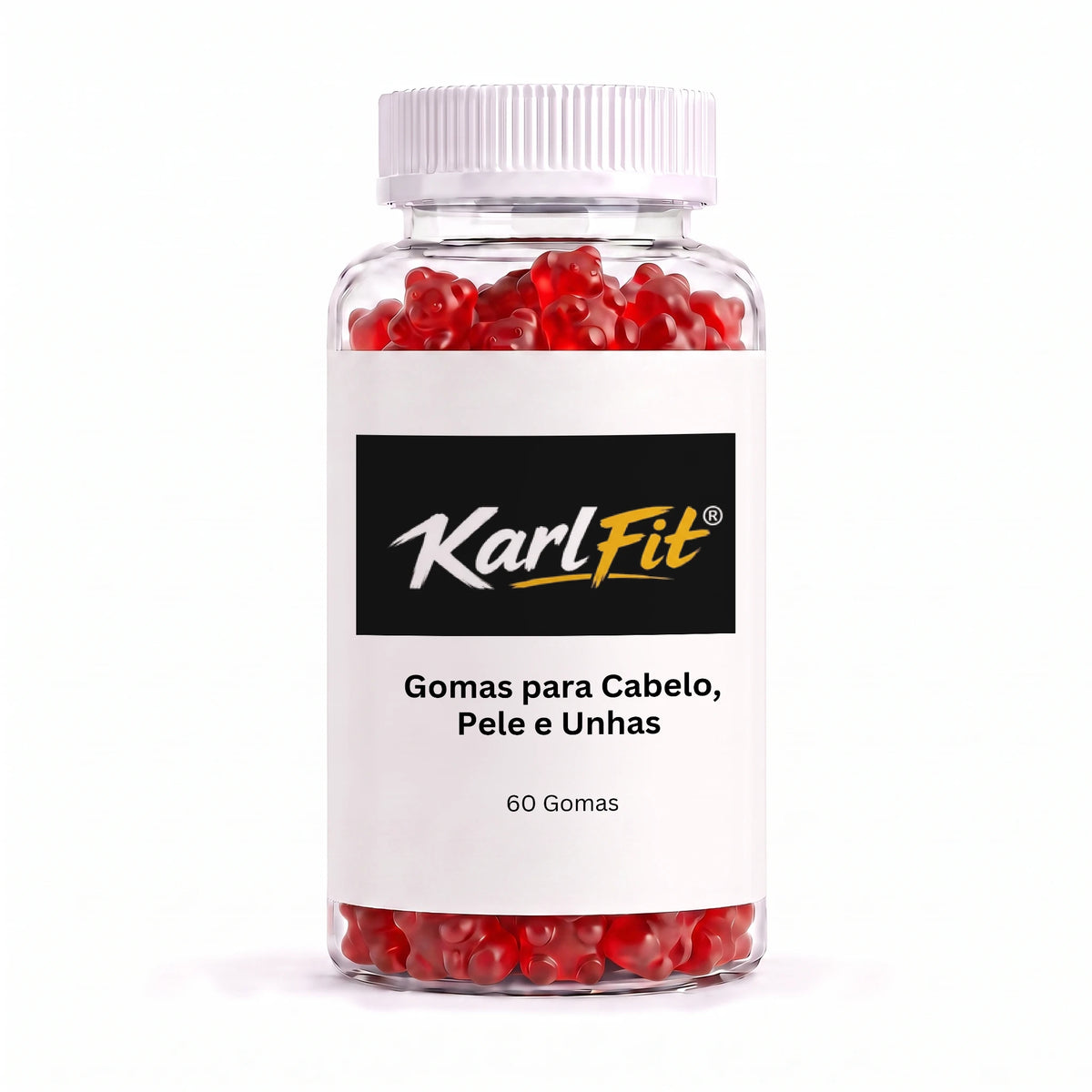 Vitaminas para Cabelo, Pele e Unhas – 60 Gomas