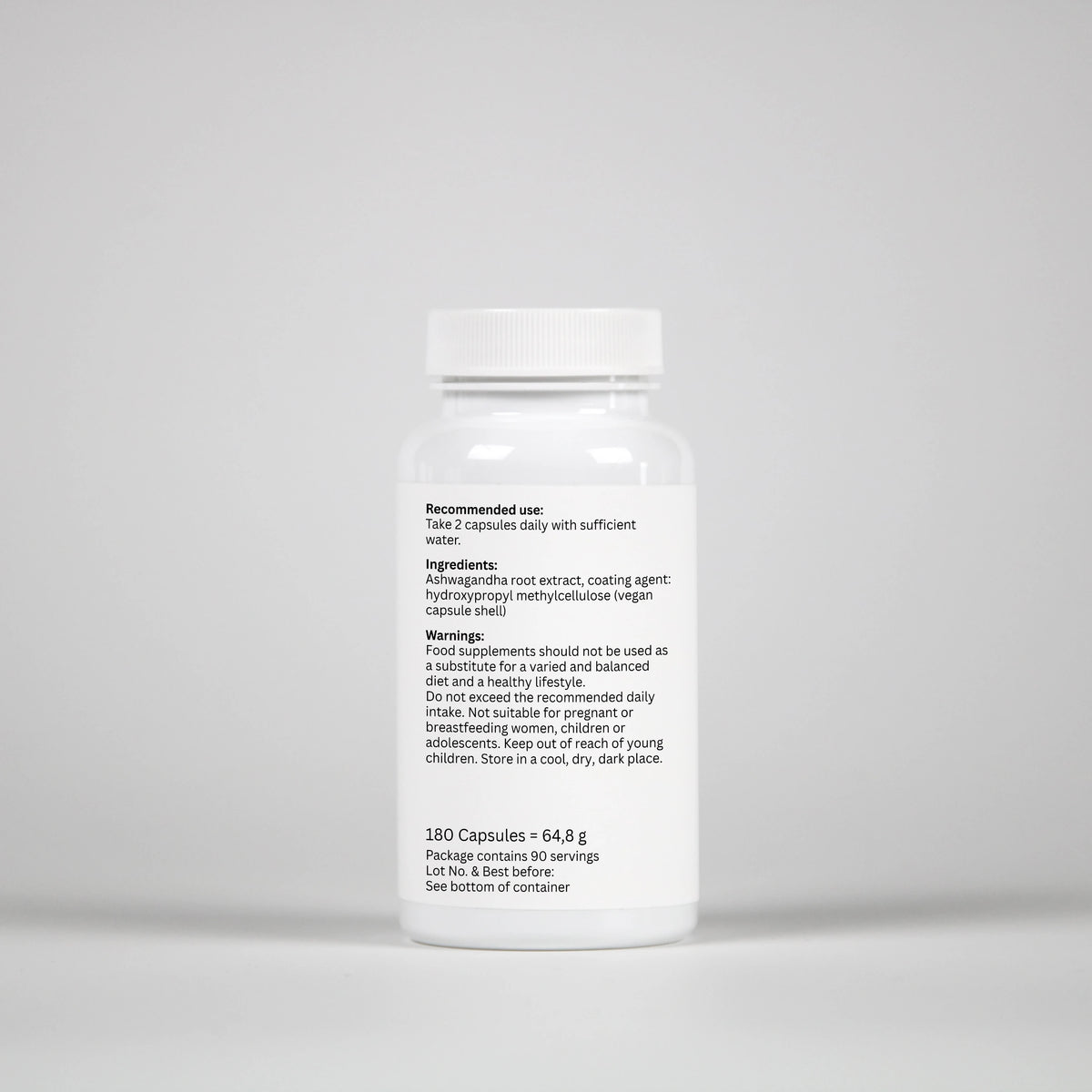 Ashwagandha – 180 Capsules