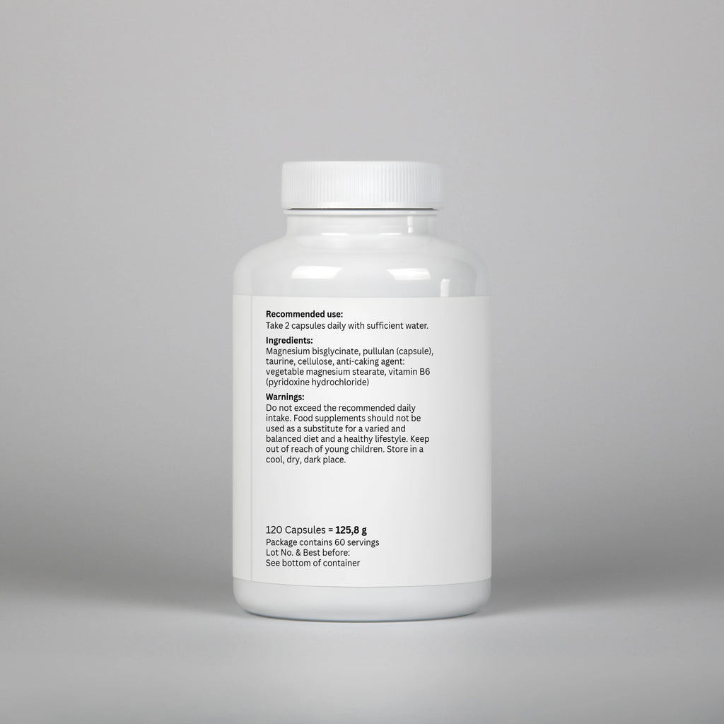 Bisglicinato de Magnésio  - 120 Capsules