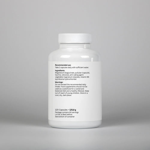 Bisglicinato de Magnésio  - 120 Capsules