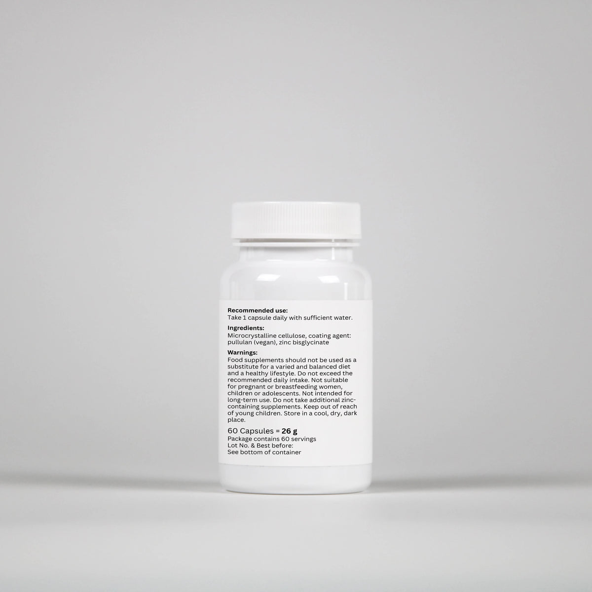Zinco Bisglicinato  – 60 Capsules