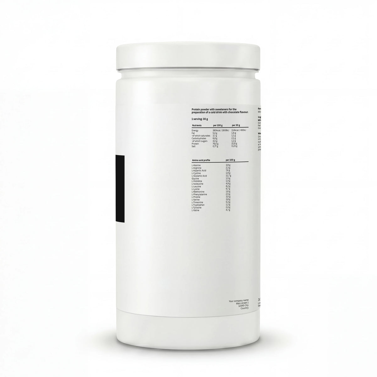 Whey Proteína  Chocolate 1000g