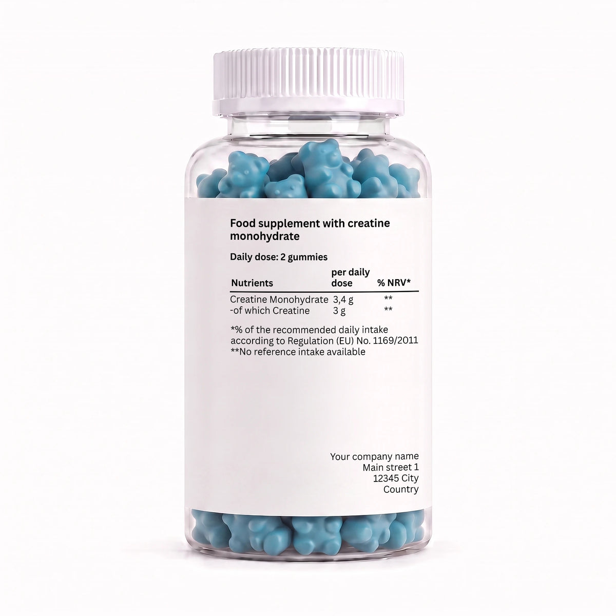 Creatina Gummies – 60 Gummies