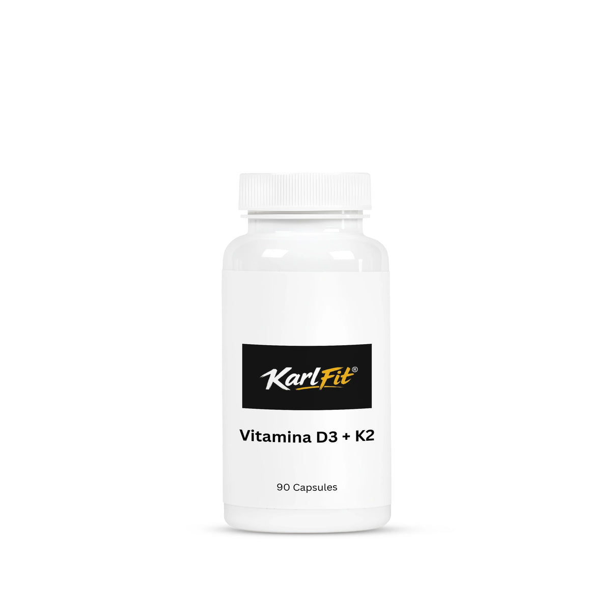 Vitaminas D3 + K2 – 90 Capsules