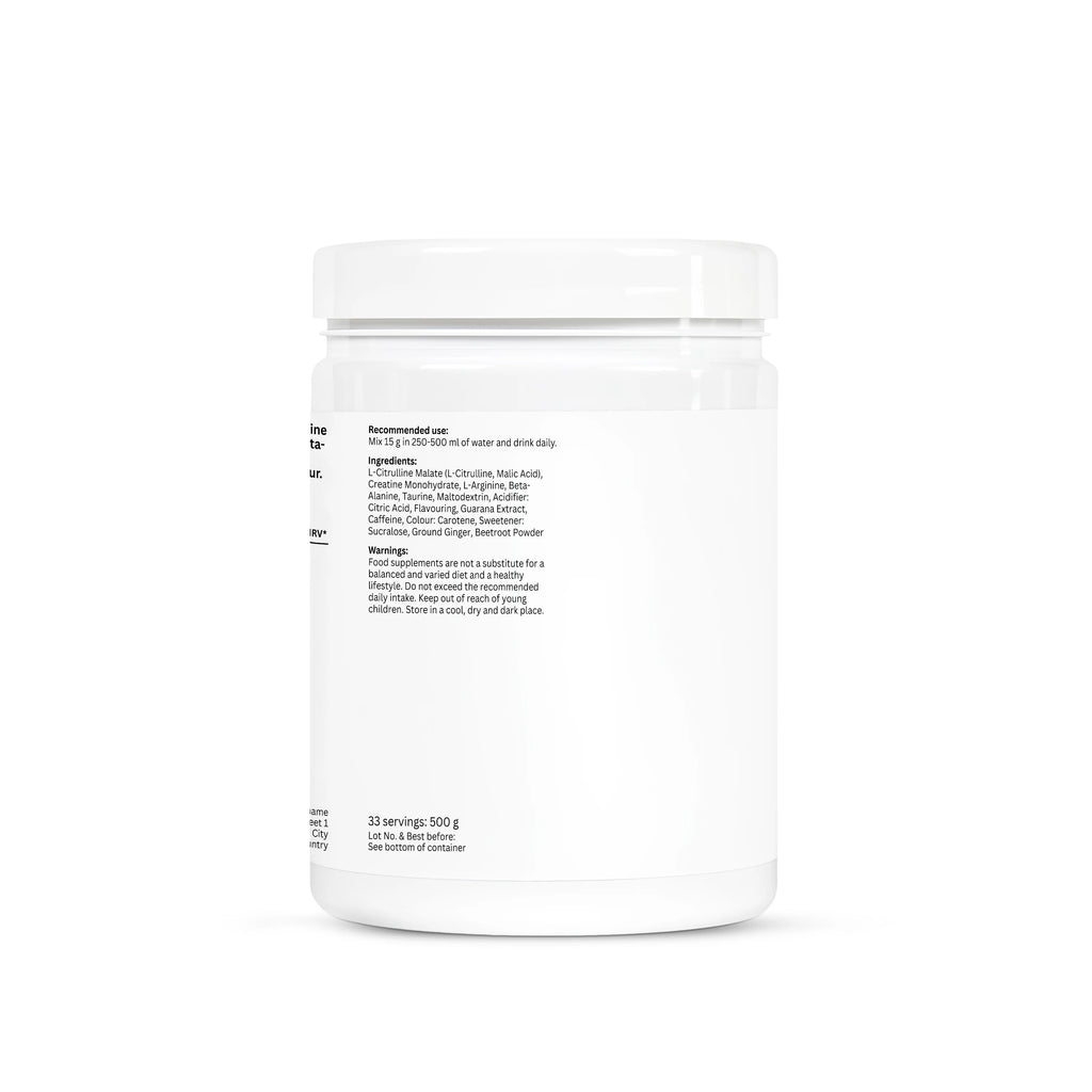 Pré-entraînement Saveur Tropicale - 500g