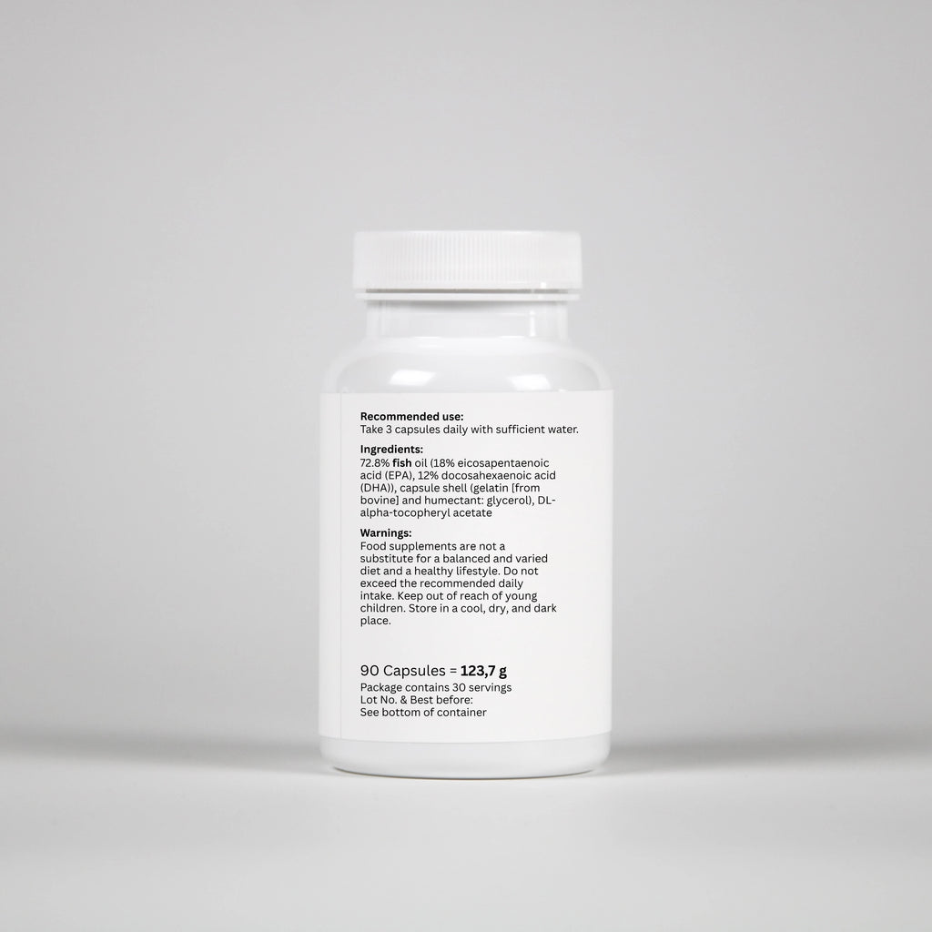 Omega-3 + Vitamin E – 90 Capsules