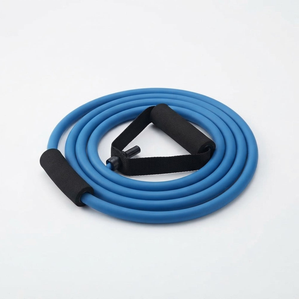 Bandas de resistência com alças para homens e mulheres - equipamento de treinamento de força, corda 5 níveis, tubo banda, exercício, treino, casa
