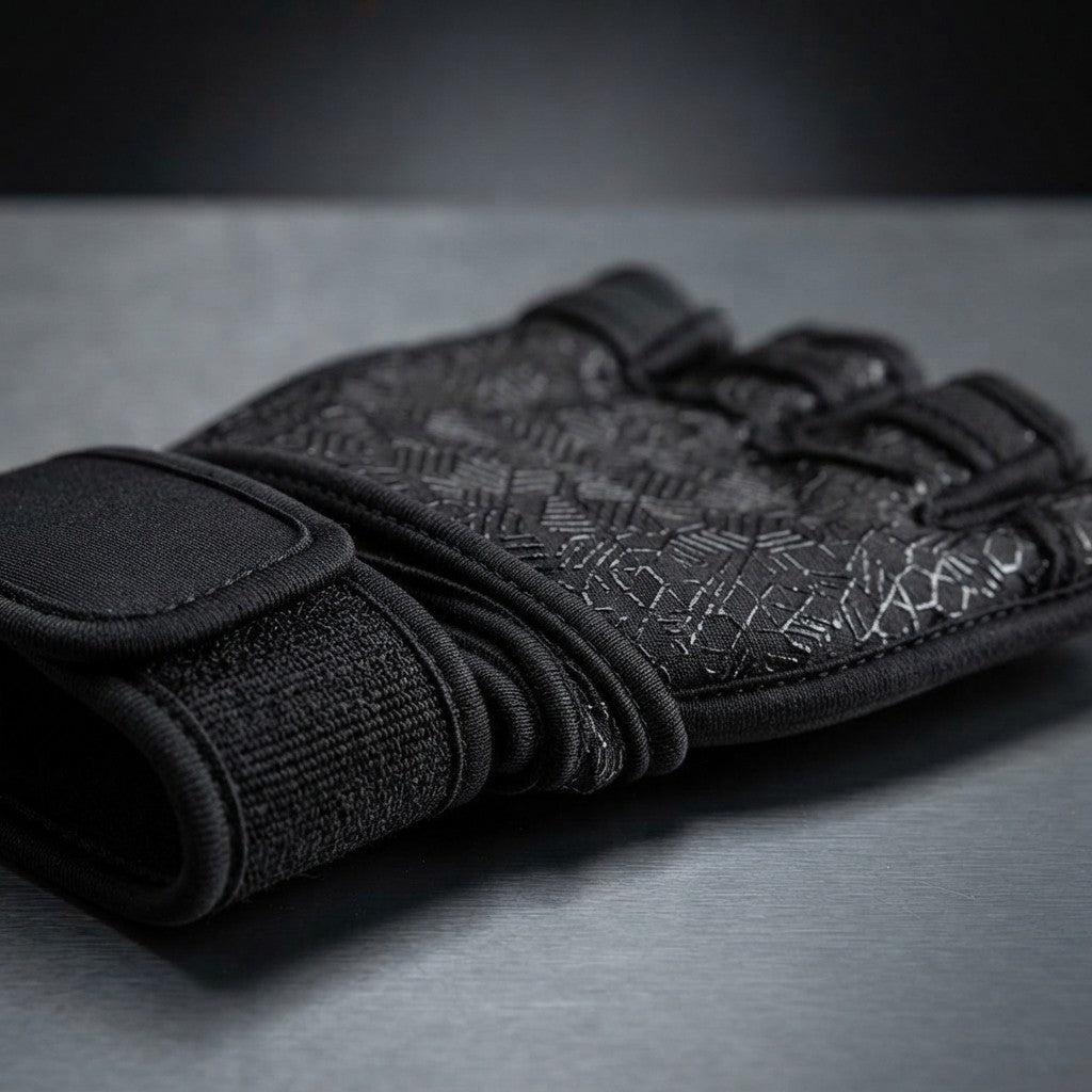 Luvas desportivas de treinamento para homens e  mulheres para  fitness e o ginásio - protege a mão, o  pulso, a  palma.